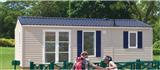 Mobile home cuisine ouverte sur terrasse