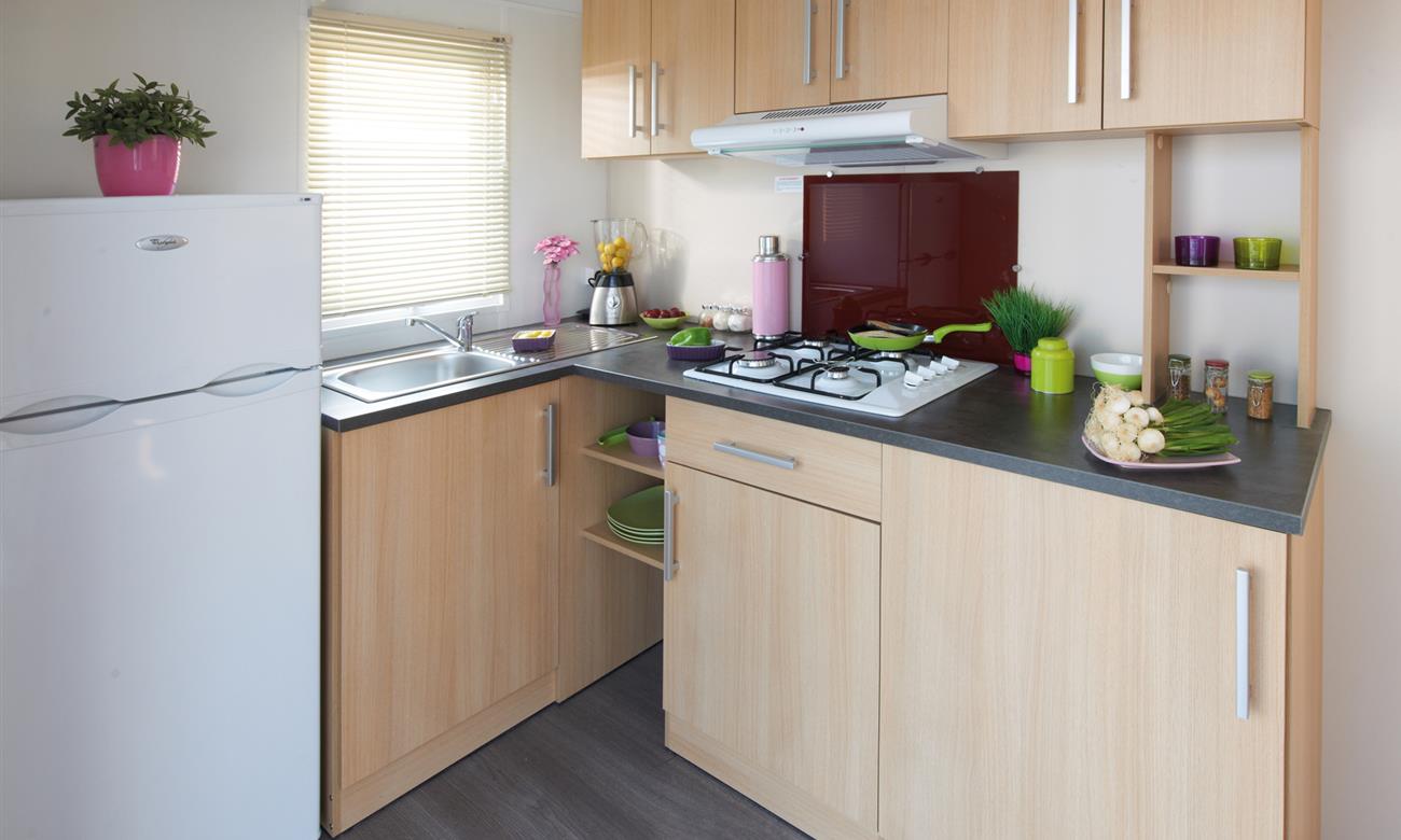 interieur mobilhome - camping plouha