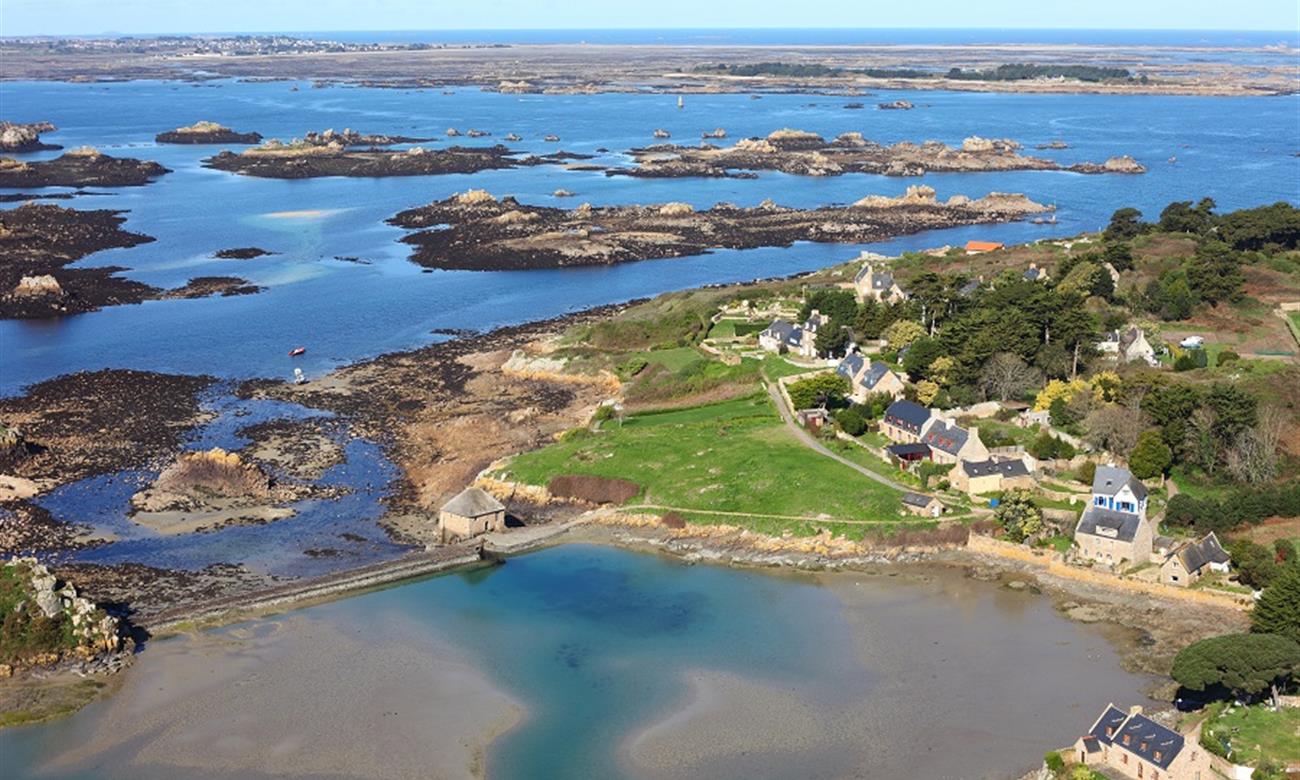  Vue aérienne - Ile de Brehat 