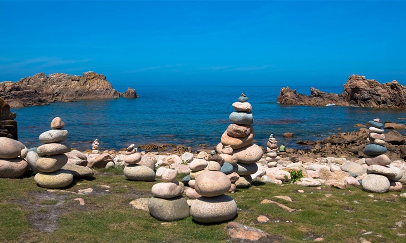 Cairn sur l'île de Brehat