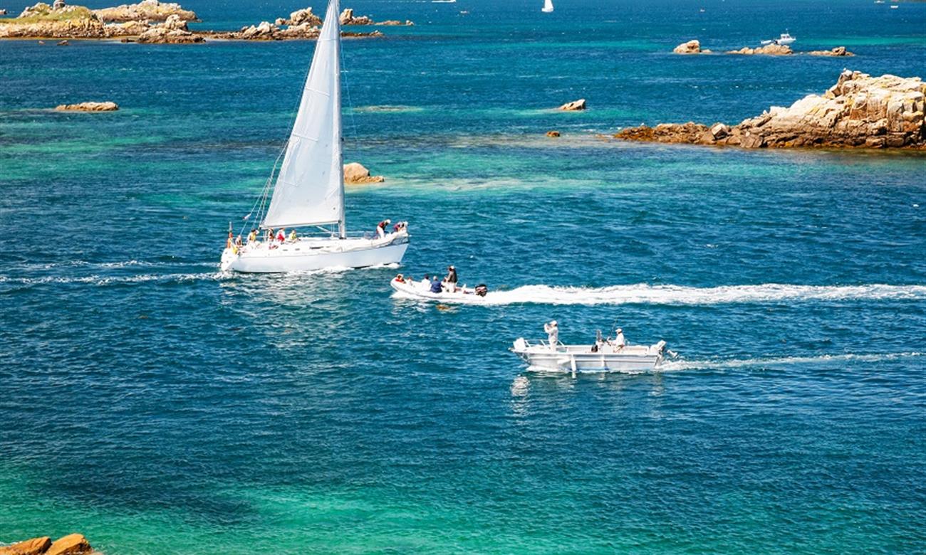 Voile sur l'île de Brehat