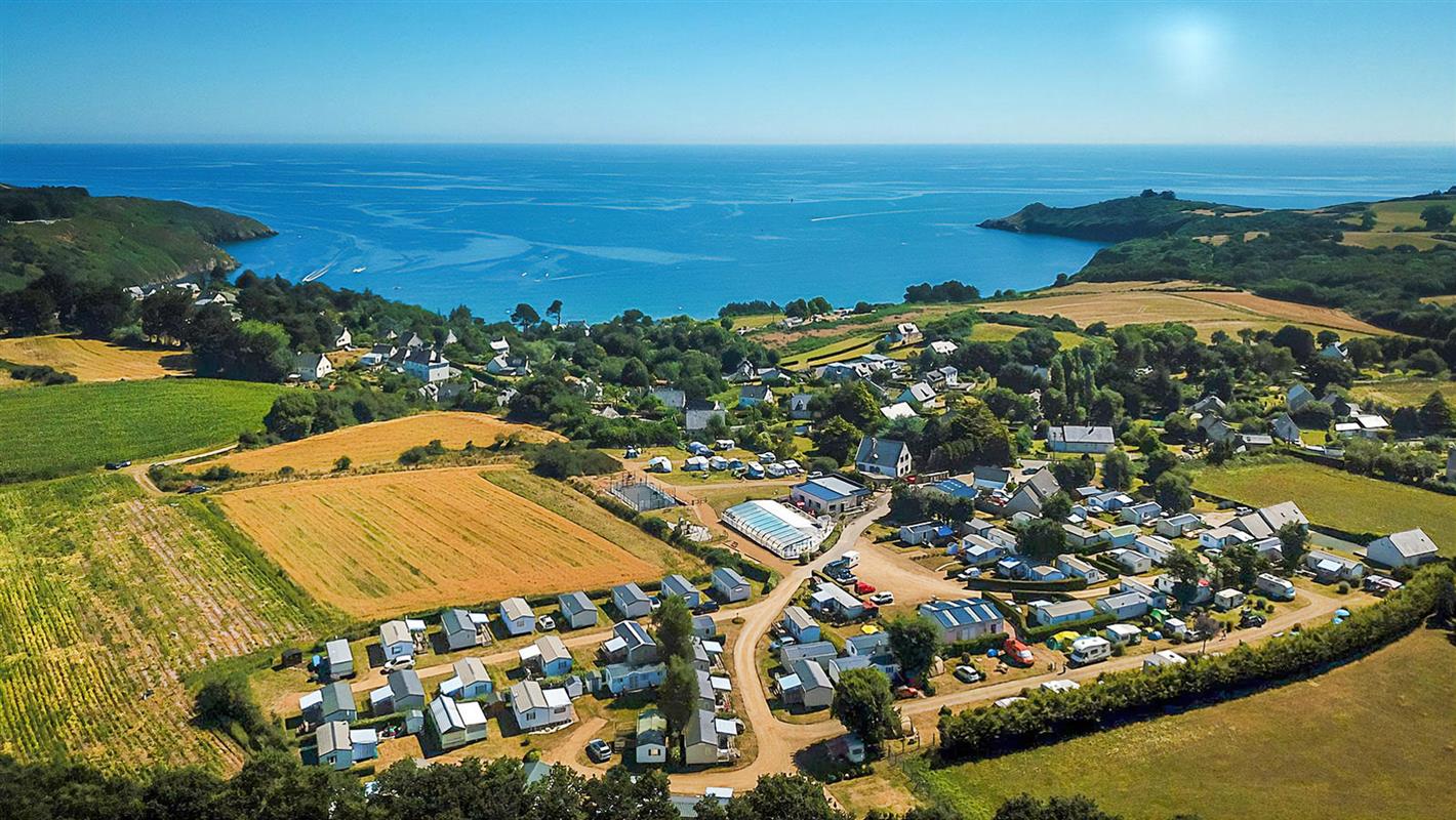 Chalet 2 places Camping Le Varquez près de Paimpol dans les Côtes d