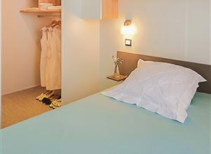 Lodge 30 m² intérieur Intérieur mobilhome 5 pers paimpol 