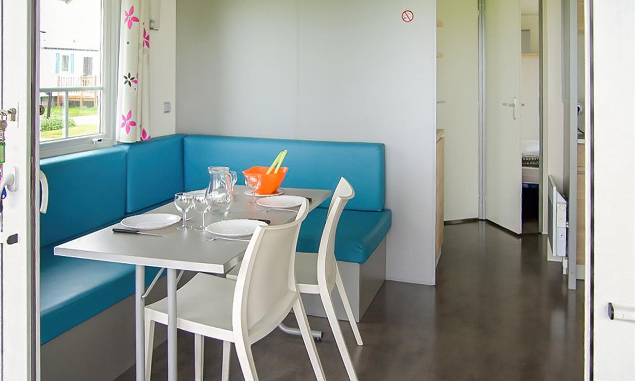Salle à manger - Mobil-home panoramique