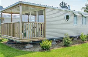 Mobil home vue sur mer - camping paimpol 
