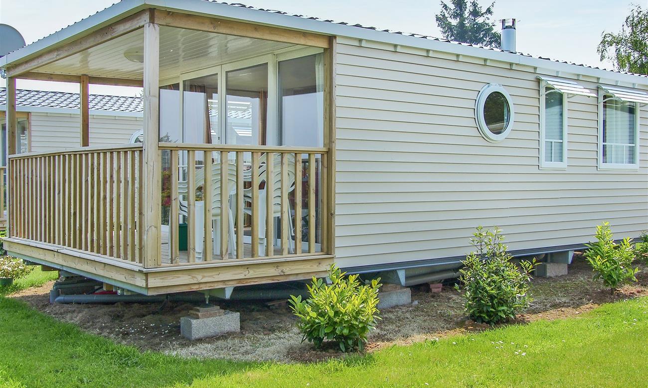 Mobil home vue sur mer - camping paimpol 