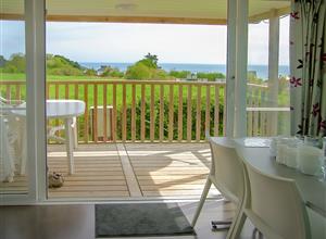 Vue mer depuis l'intérieur - camping plouha