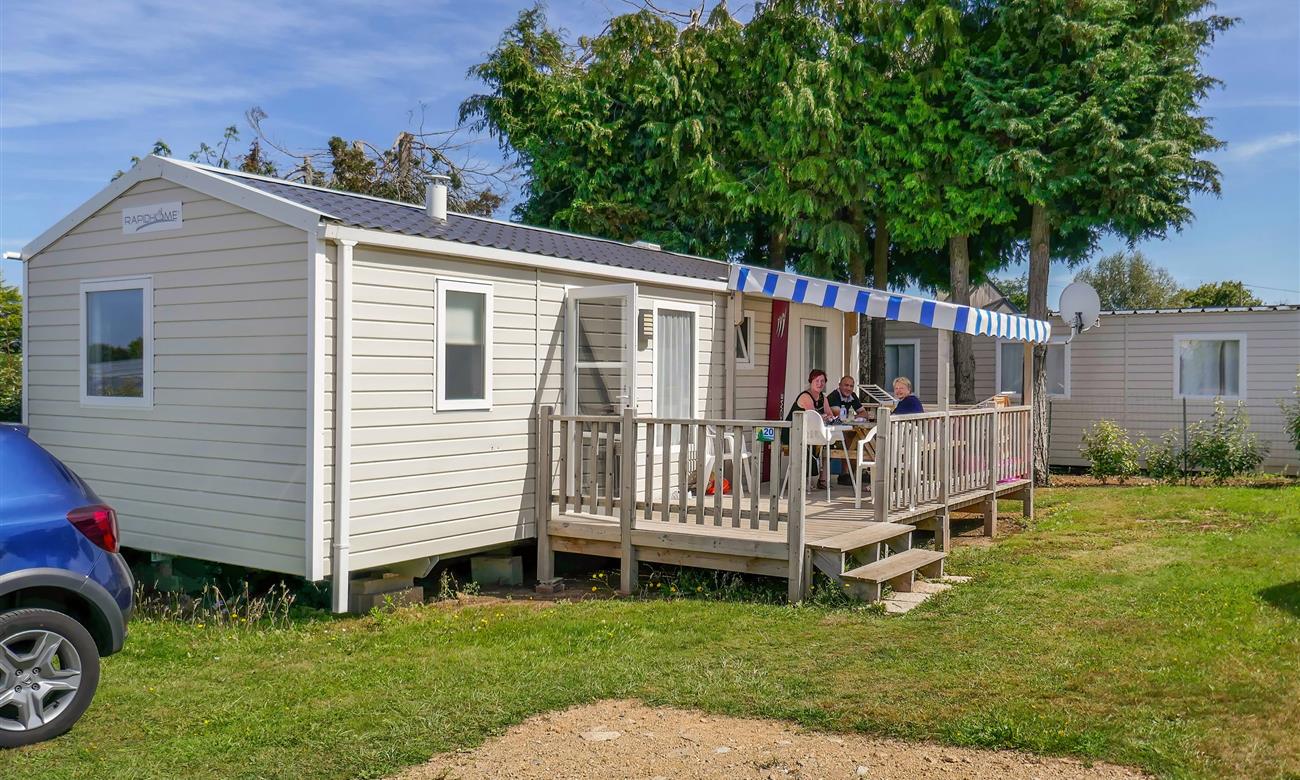 Mobile home 3 chambres – Camping à Plouha