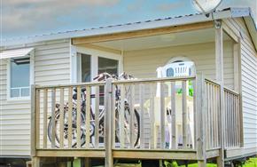 Terrasse nouveau mobil home - Camping Paimpol