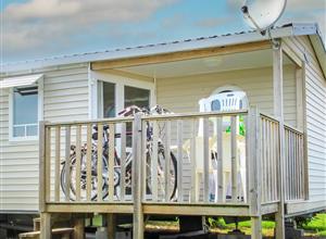 Terrasse nouveau mobil home - Camping Paimpol