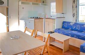 Vue intérieure, mobil home 29m² 