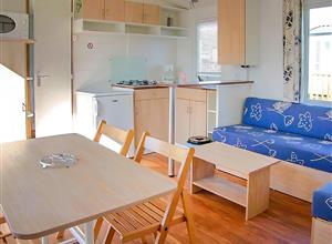 Vue intérieure, mobil home 29m² 