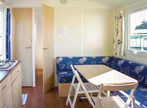 Vue intérieure - mobil home 2 ch - Camping paimpol