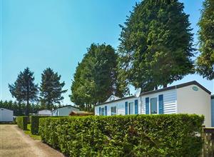 Vue extérieure mobil home - camping plouha