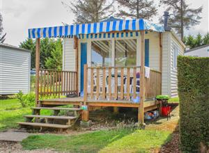 Vue extérieure mobil home 2 personnes 