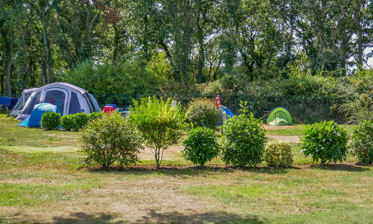 Emplacement tente Camping Paimpol