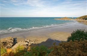 La plage de Bréhec Plouha