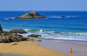 La plage de Bréhec Plouha
