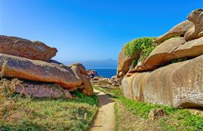paysages depuis le sentier des douaniers 